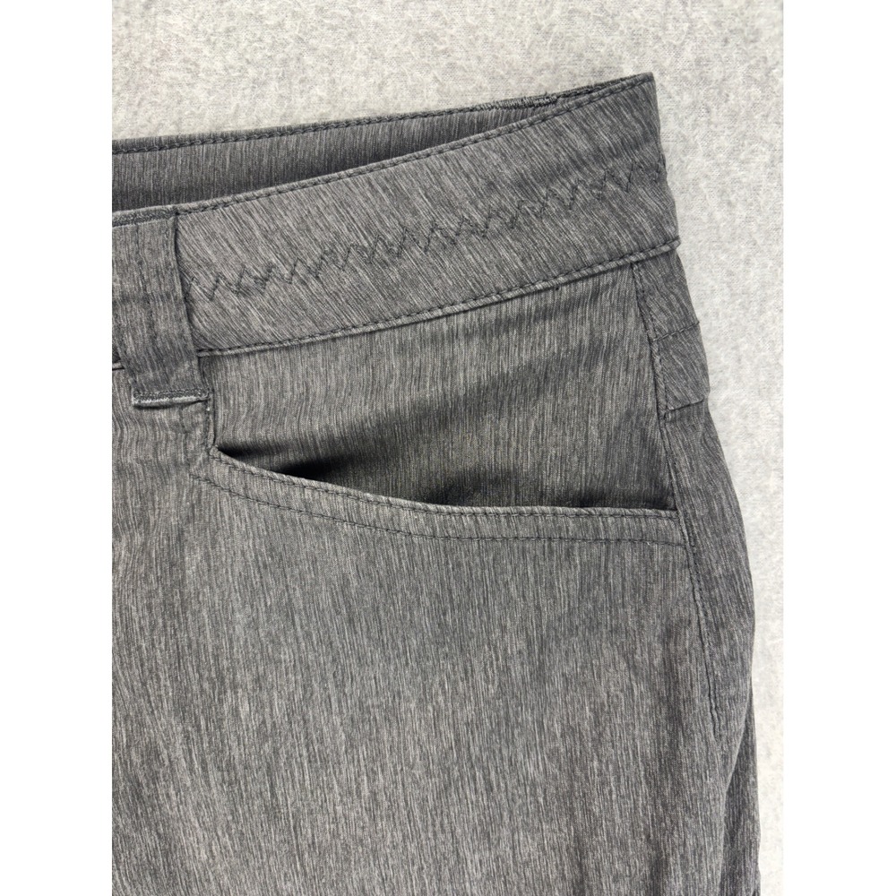 Eddie Bauer Women's 10 Gray Stretch Hiking Shorts 8in Inseam Active Outdoor Golf - Picture 5 of 11